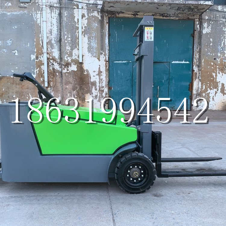 烈山区小型电动叉车1吨2吨步行站驾式电瓶堆高充电装卸车液压升降车铲车
